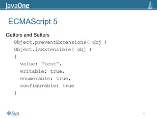 2009 Java One State Of The Open Web