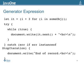 2009 Java One State Of The Open Web