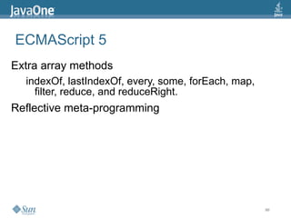 2009 Java One State Of The Open Web