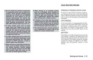 2009 MAXIMA OWNER'S MANUAL