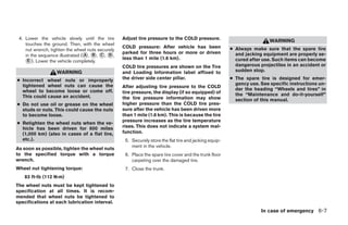 2009 MAXIMA OWNER'S MANUAL