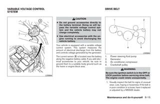 2009 MAXIMA OWNER'S MANUAL