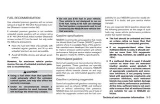 2009 MAXIMA OWNER'S MANUAL