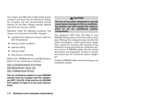 2009 MAXIMA OWNER'S MANUAL