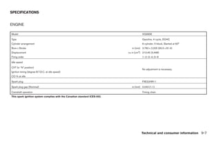2009 MAXIMA OWNER'S MANUAL
