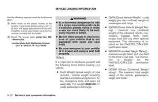 2009 MAXIMA OWNER'S MANUAL