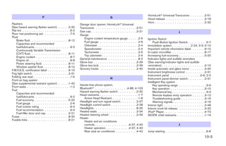 2009 MAXIMA OWNER'S MANUAL