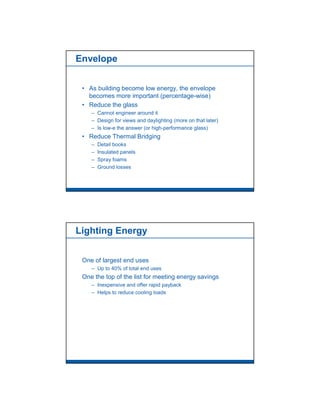 High Performance Building Design Strategies | PDF