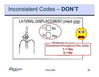Case Report Form (CRF) Design Tips | PDF