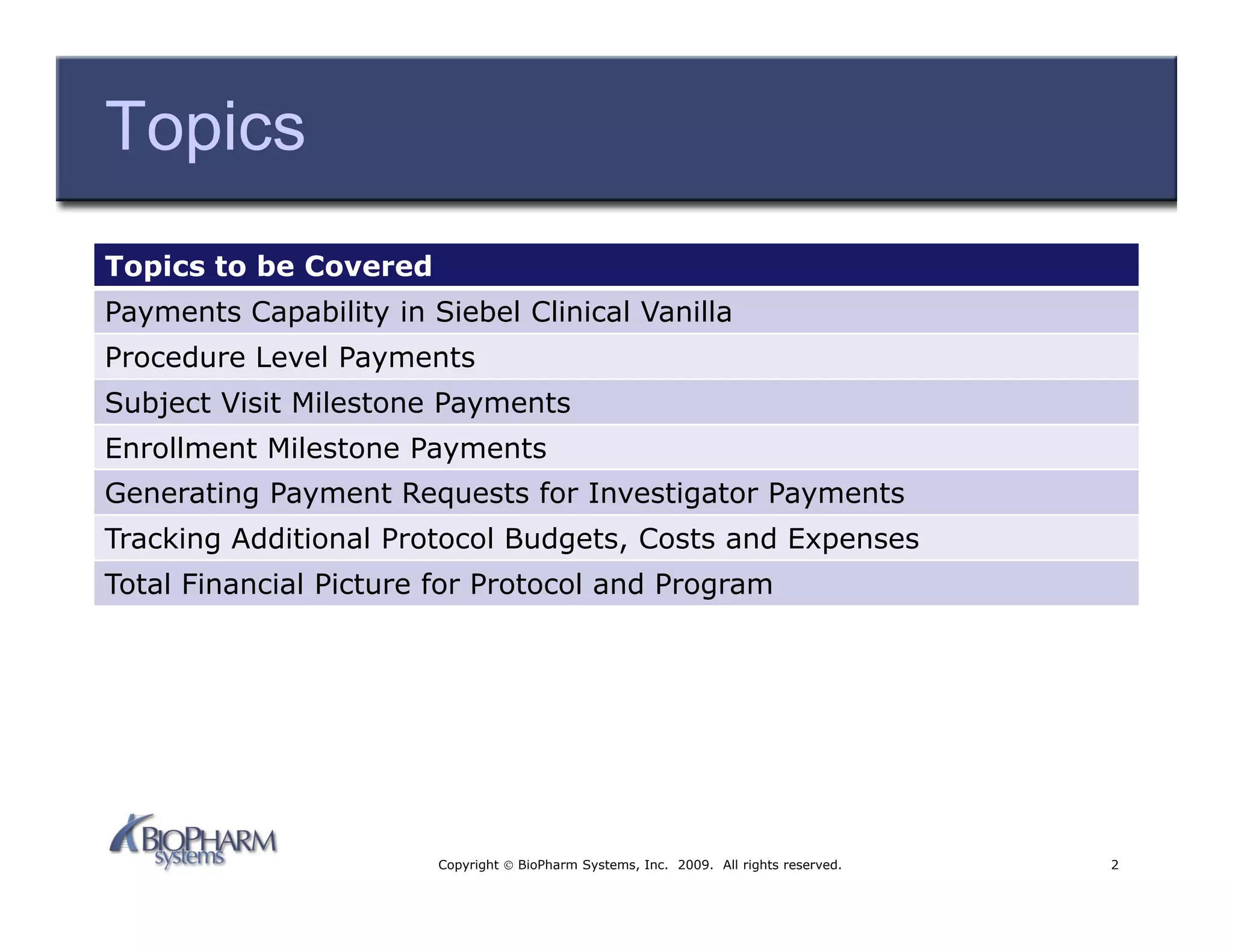 Innovations in Tracking Investigator Payments and Internal - External ...