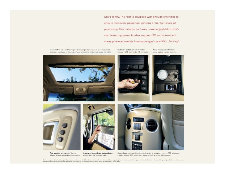 Honda pilot catalog
