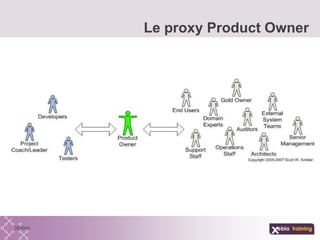 Le proxy Product Owner
 