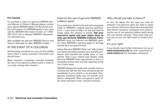 2009 SENTRA OWNER'S MANUAL