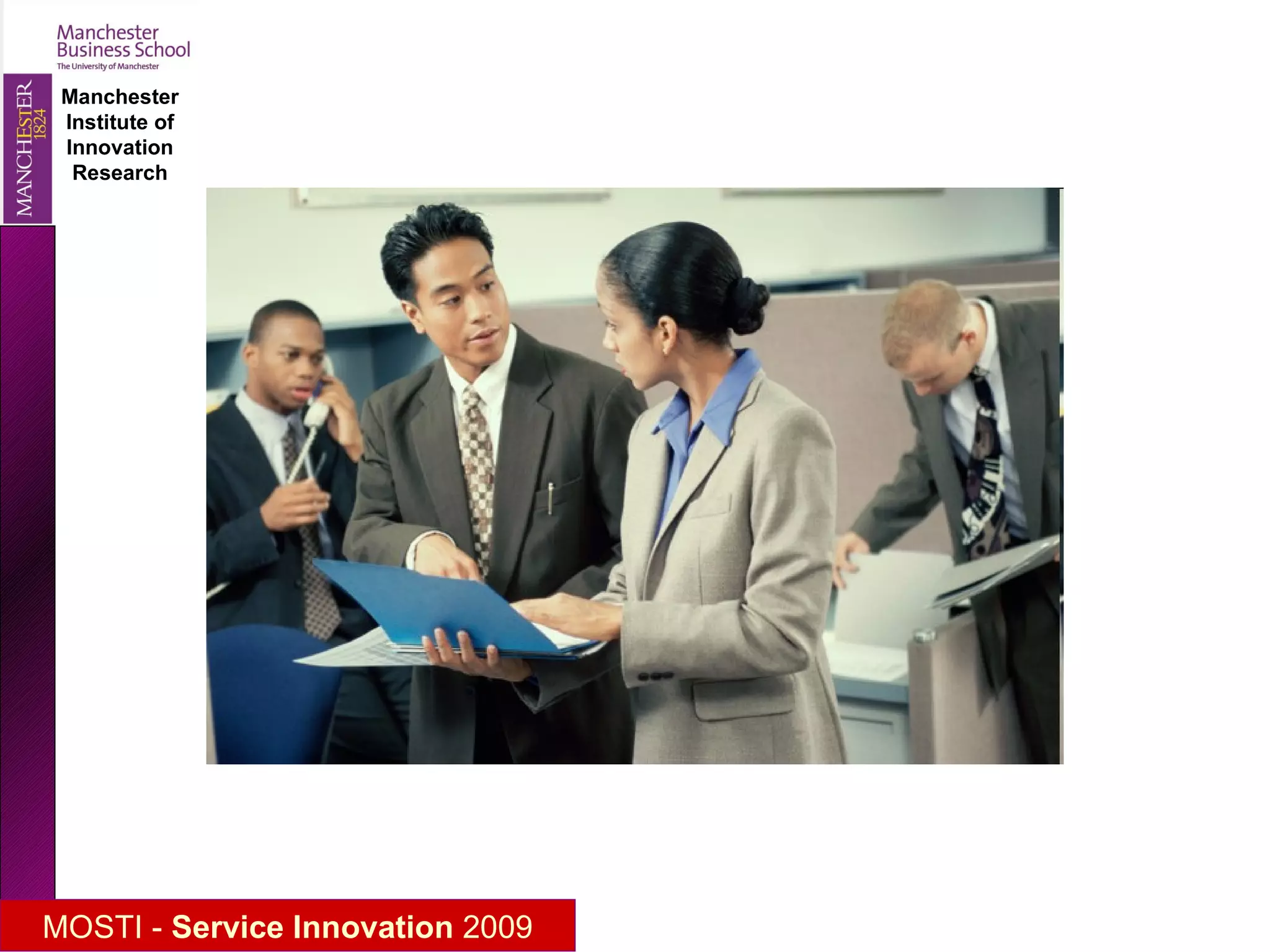 Quality of service – in the eye of the customer? “Tangible” Physical – “Restaurant” Service – Or less tangible experience service 