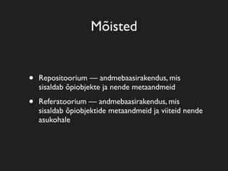 E-õpe ja digitaalsed õppematerjalid
