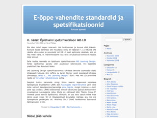 E-õpe ja digitaalsed õppematerjalid