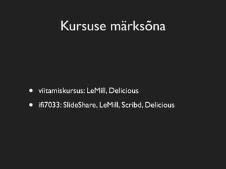 E-õpe ja digitaalsed õppematerjalid