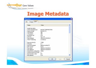 Image Metadata
 