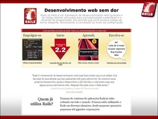 Ruby, Rails e Diversão (Campus Party Brasil 2009)