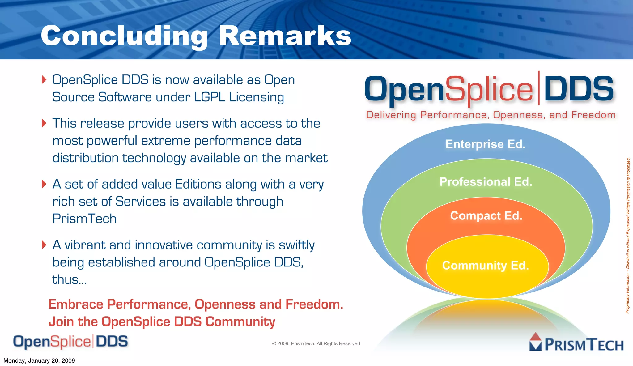 OpenSplice DDS Goes Open Source