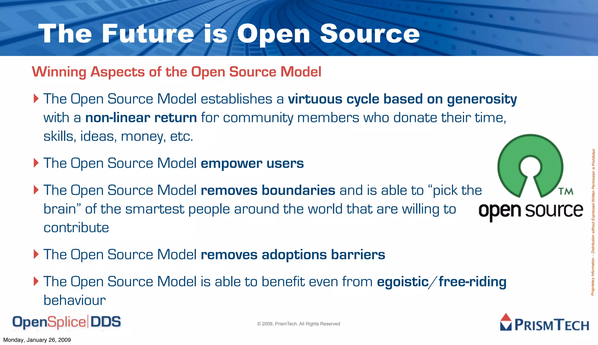 OpenSplice DDS Goes Open Source