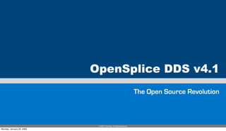 OpenSplice DDS Goes Open Source