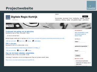 Projectwebsite 