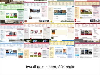 twaalf gemeenten, één regio 