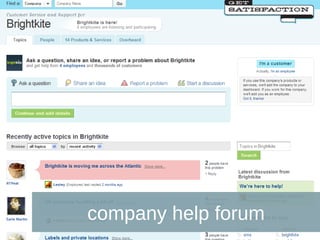 company help forum 