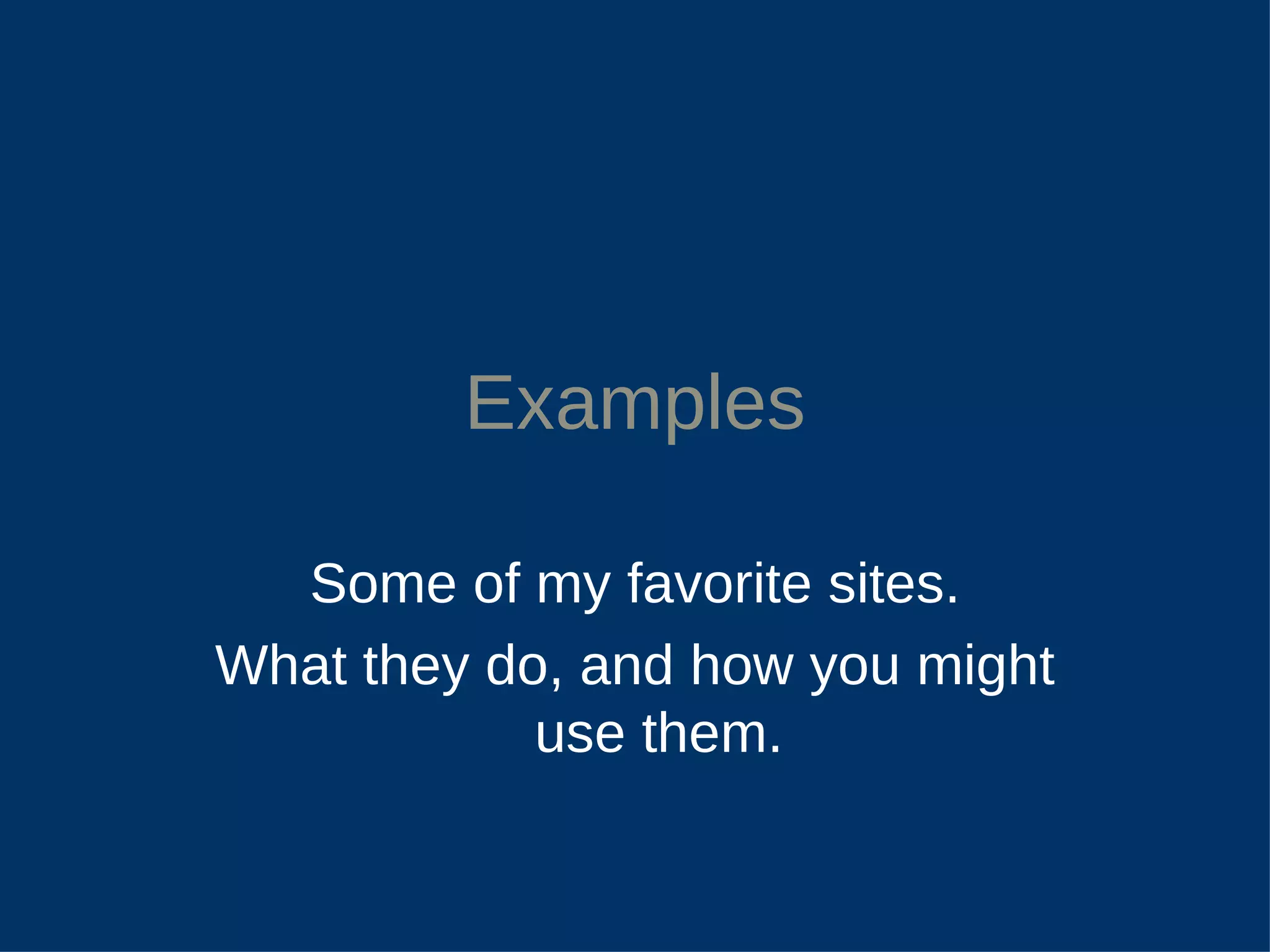 Transformational eGov - GTC SW 2009