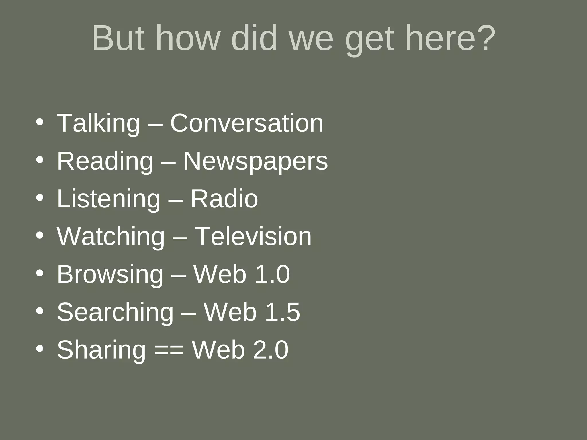 Transformational eGov - GTC SW 2009