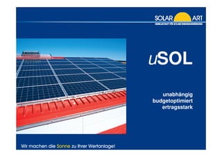 Bürgersolaranlage Klärwerk Asselbrunn