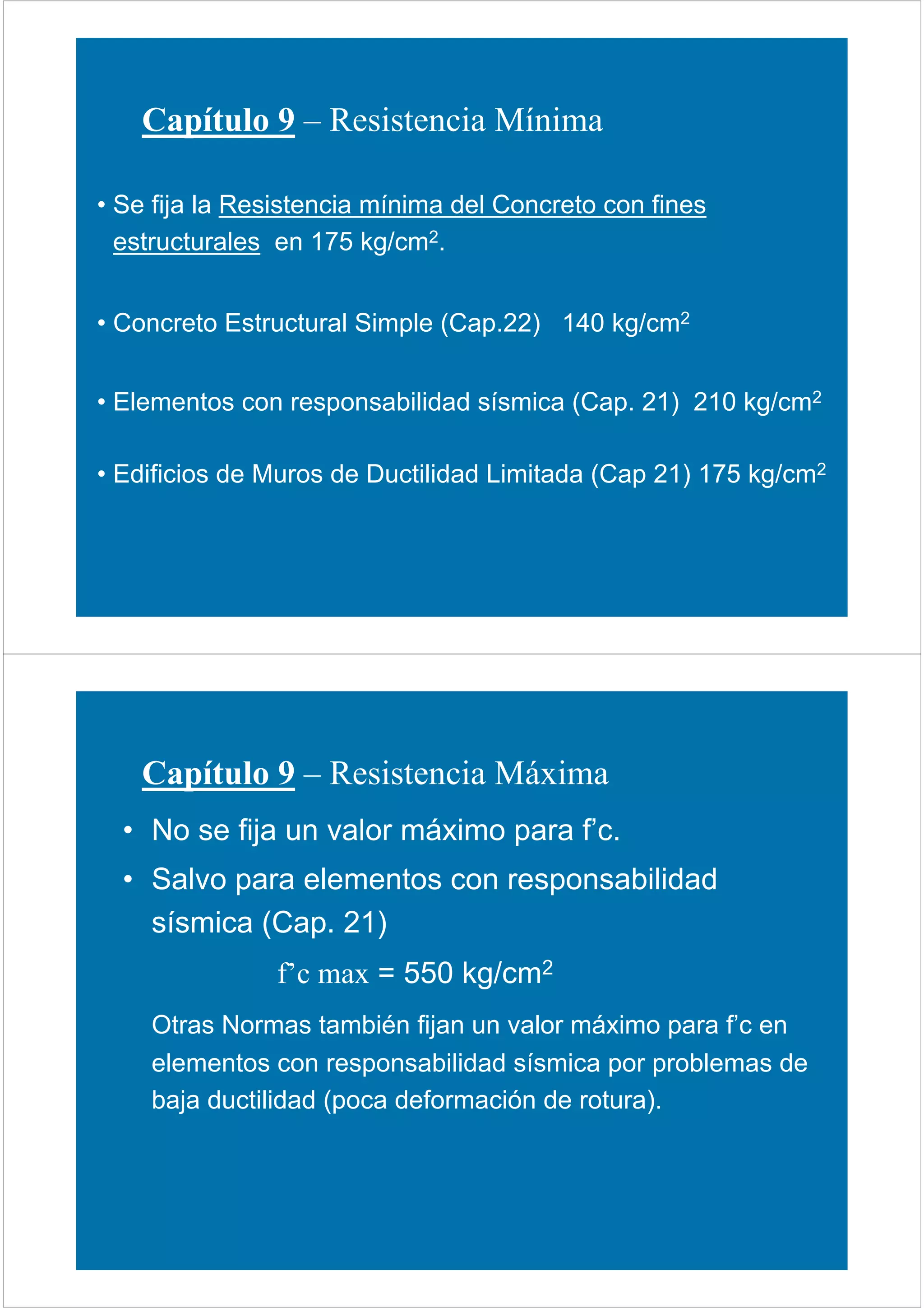 CAMBIOS EN LA NTE E.060 CONCRETO ARMADO - PERU | PDF