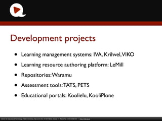 KERG - Knowledge Environments Research Group