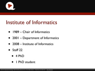 KERG - Knowledge Environments Research Group