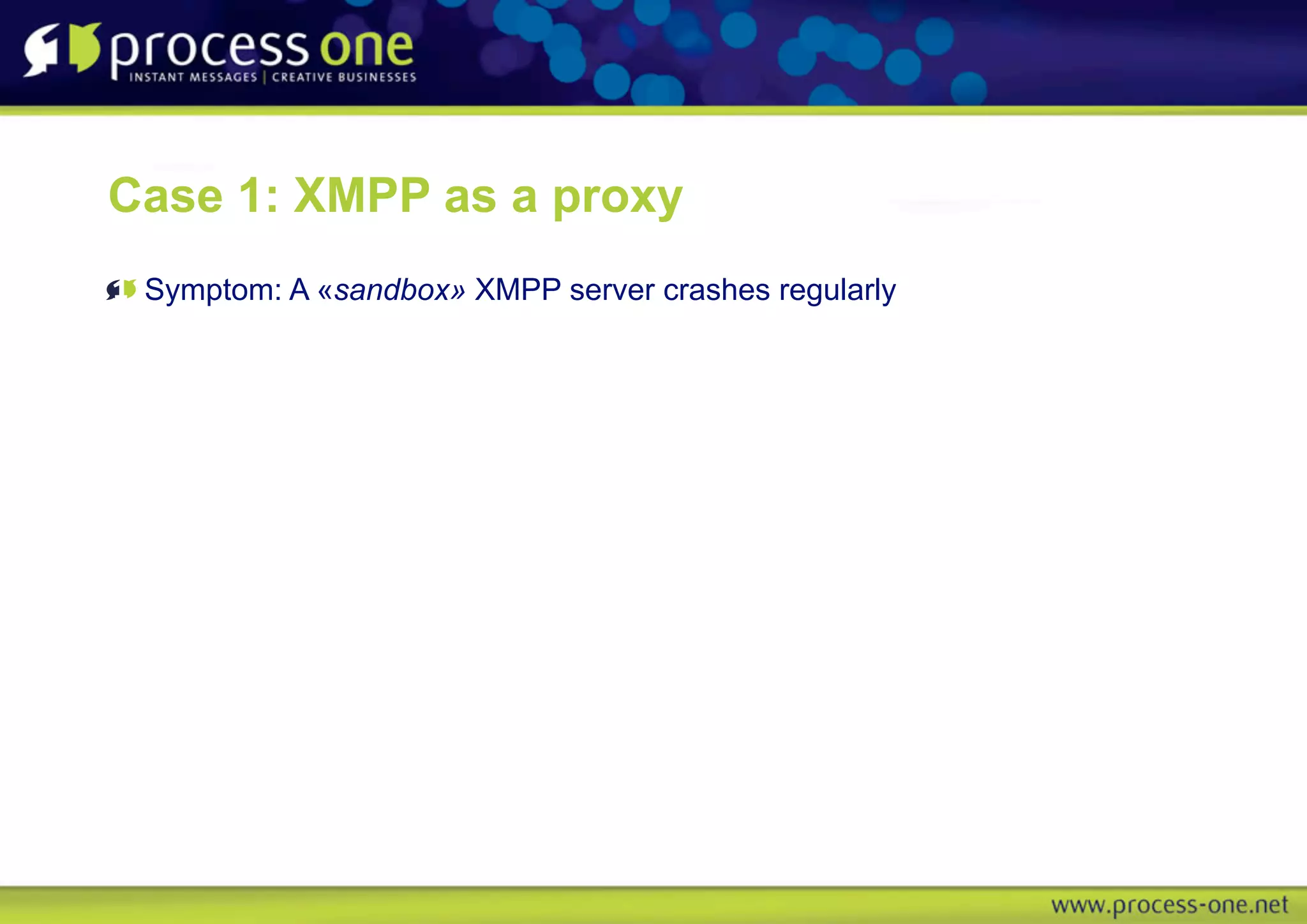 Real life XMPP Instant Messaging