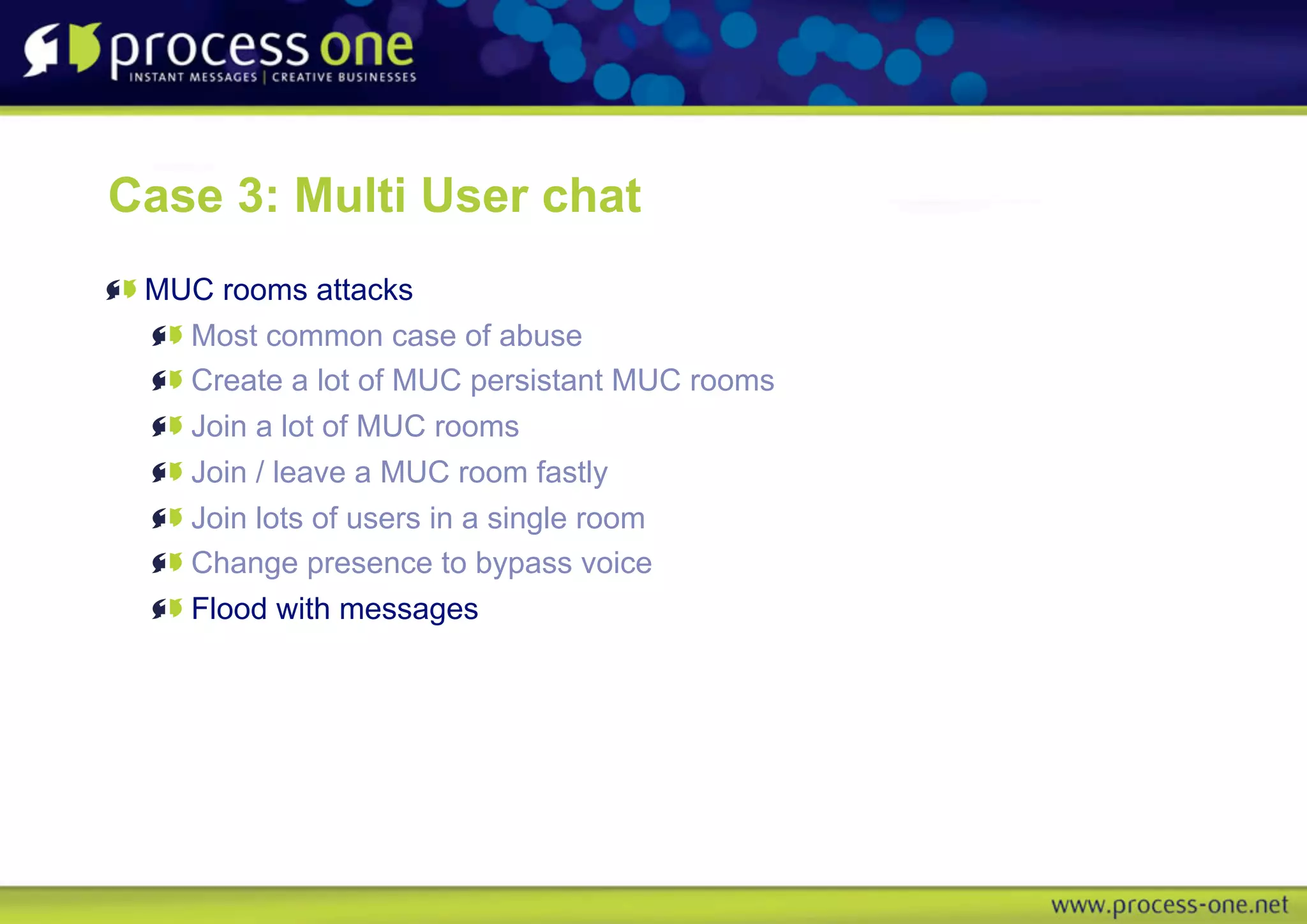 Real life XMPP Instant Messaging