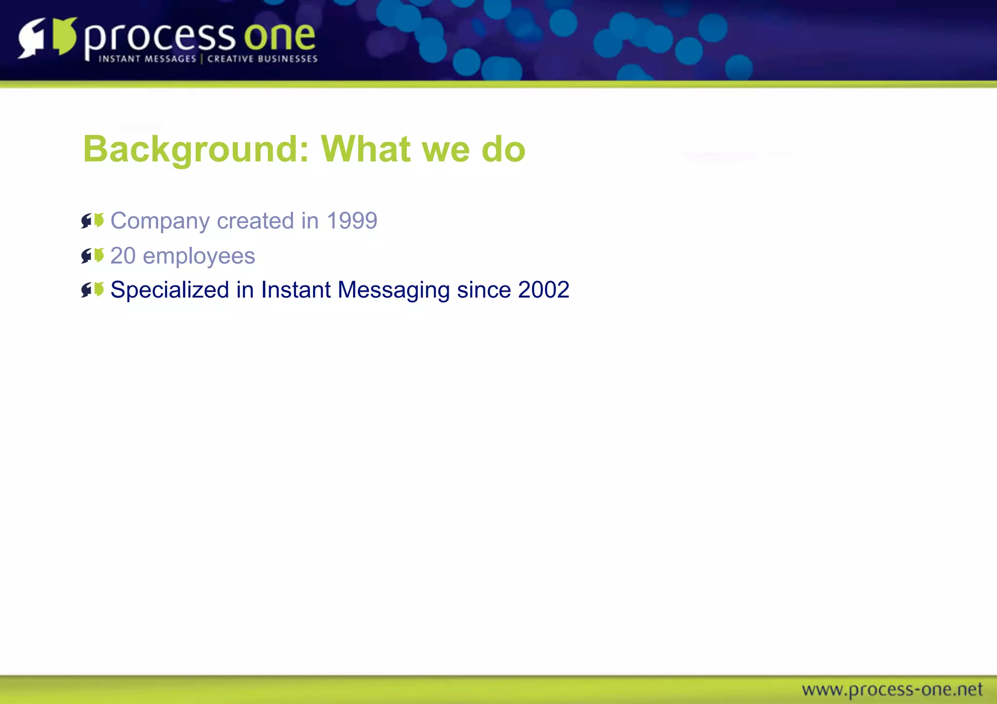 Real life XMPP Instant Messaging