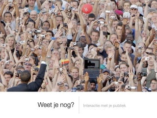 Crossmedia @ TU Eindhoven