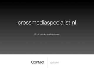 Crossmedia @ TU Eindhoven