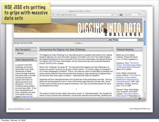 Toward the Data Cloud