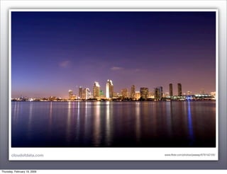 Toward the Data Cloud