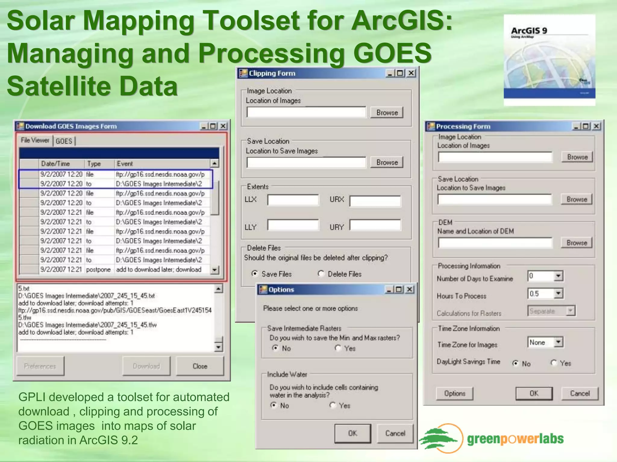 Solar resource monitoring and forecasting using satellite data