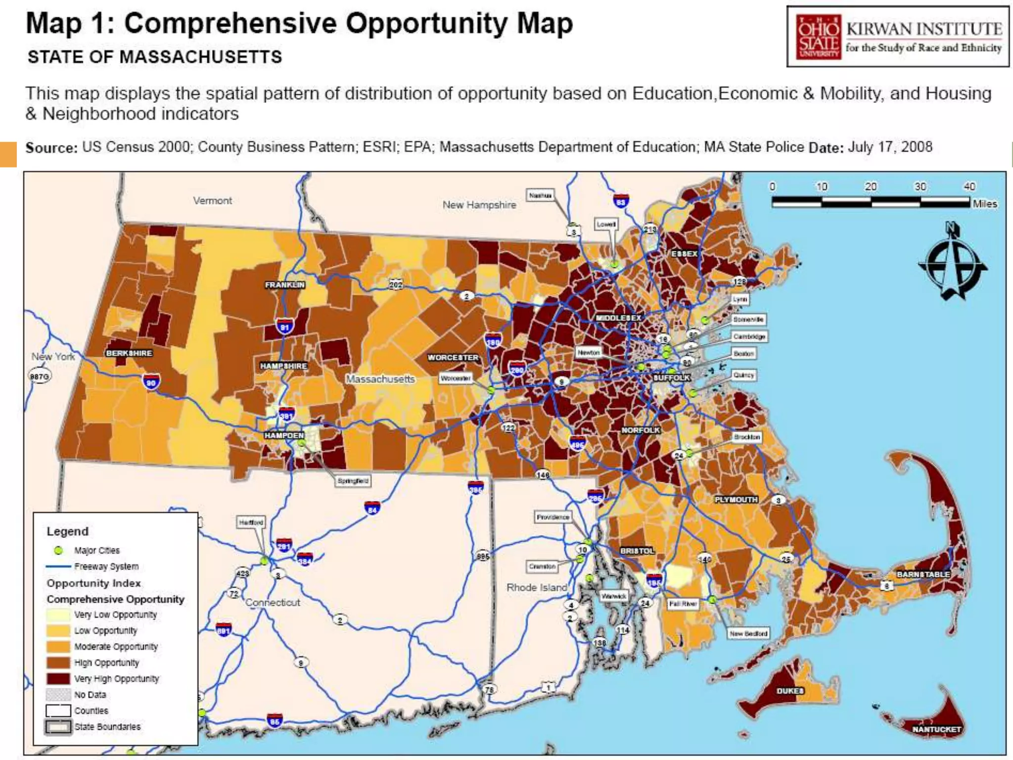 Comprehensive Opportunity Map
 