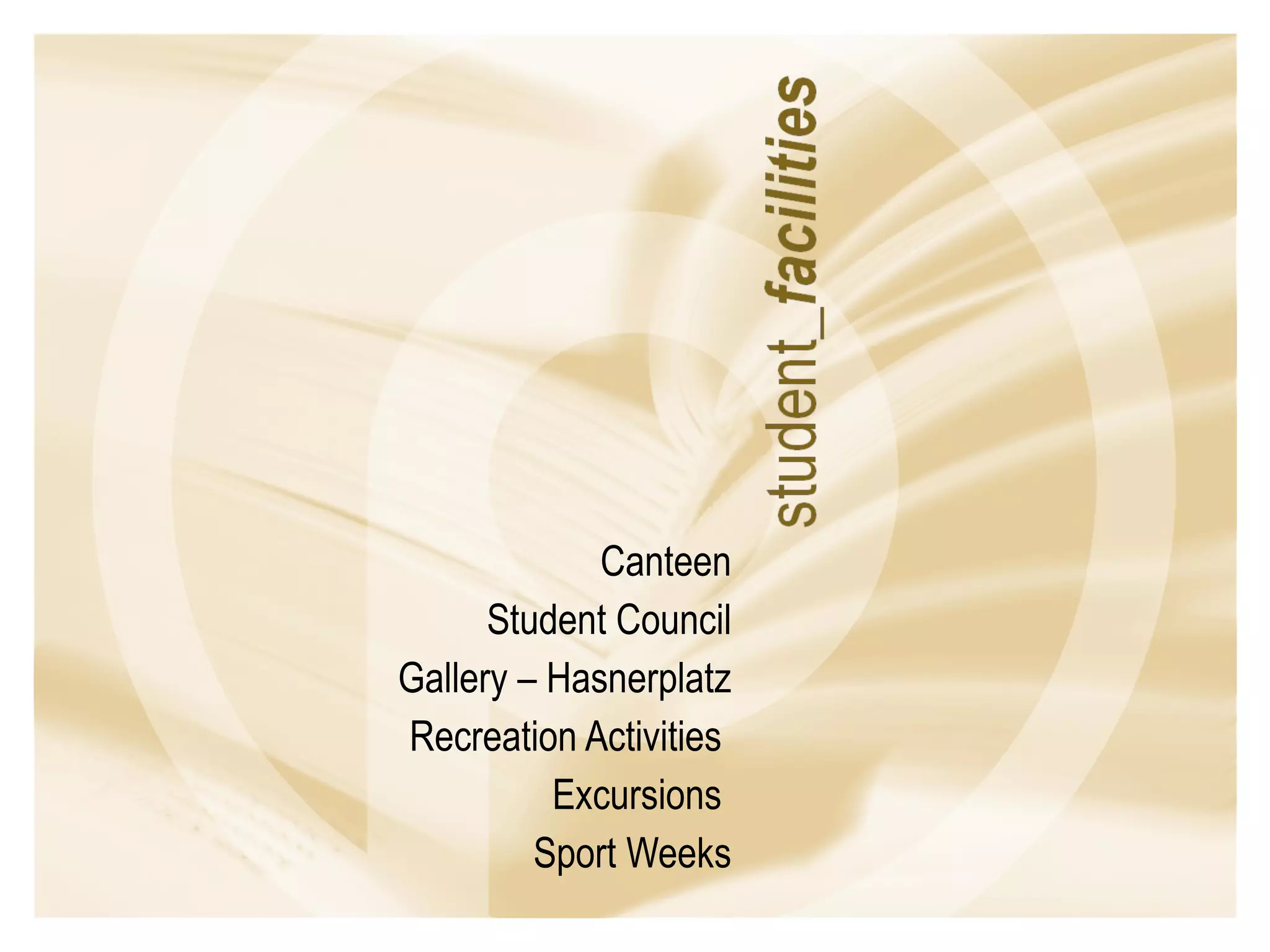 Canteen Student Council Gallery – Hasnerplatz Recreation Activities  Excursions  Sport Weeks 