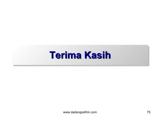 Terima Kasih




  www.dadangsolihin.com   75
 