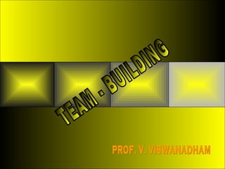 TEAM - BUILDING PROF. V. VISWANADHAM 