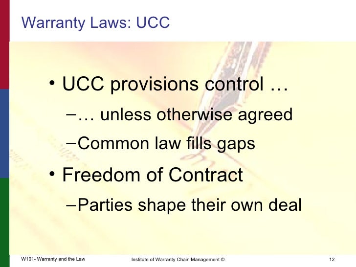 Product Warranty Law