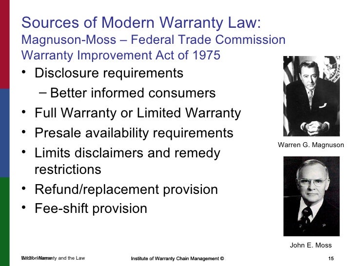 Product Warranty Law