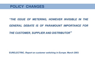 Smart metering in Europe